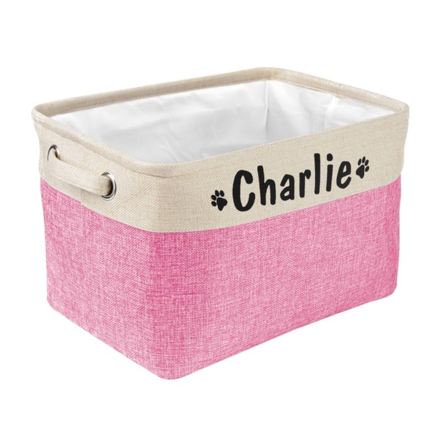 Personalised Pet Toy Basket – Munchies Pet Products